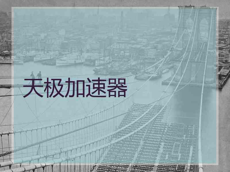 天极加速器