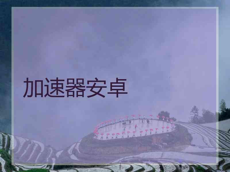 加速器安卓