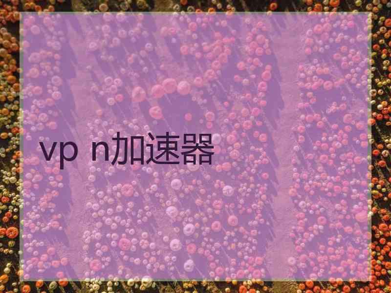 vp n加速器