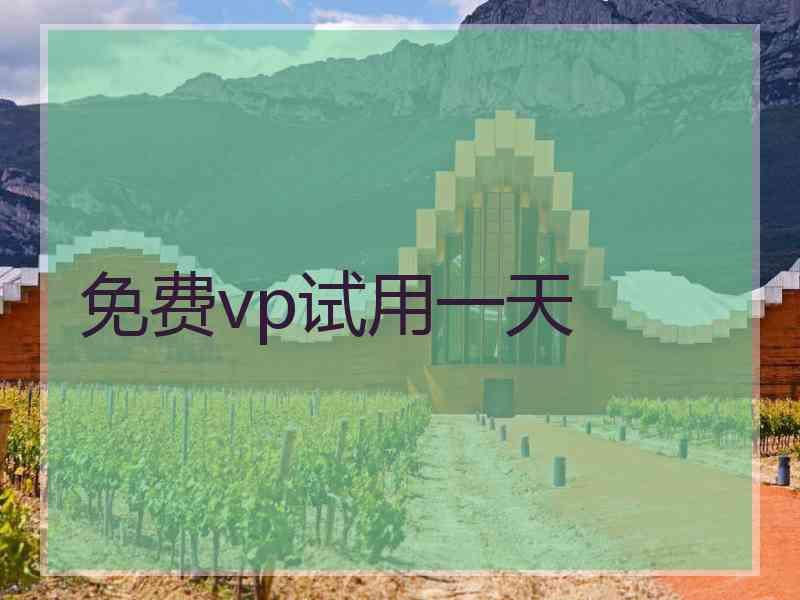 免费vp试用一天