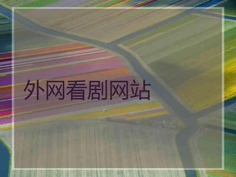 外网看剧网站