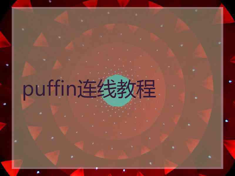 puffin连线教程