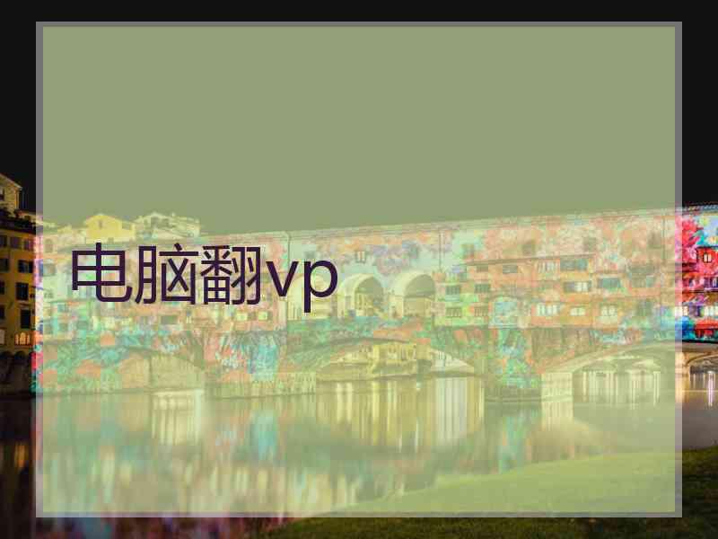 电脑翻vp