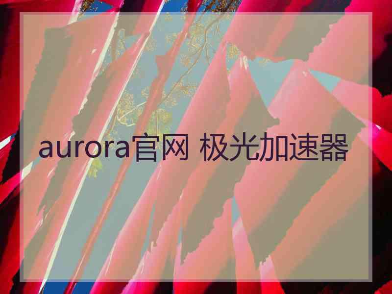 aurora官网 极光加速器