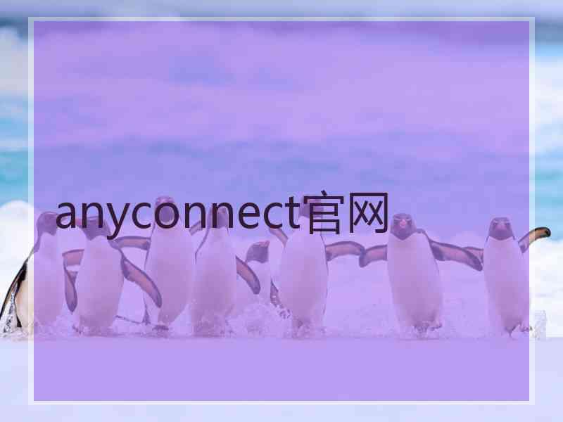 anyconnect官网