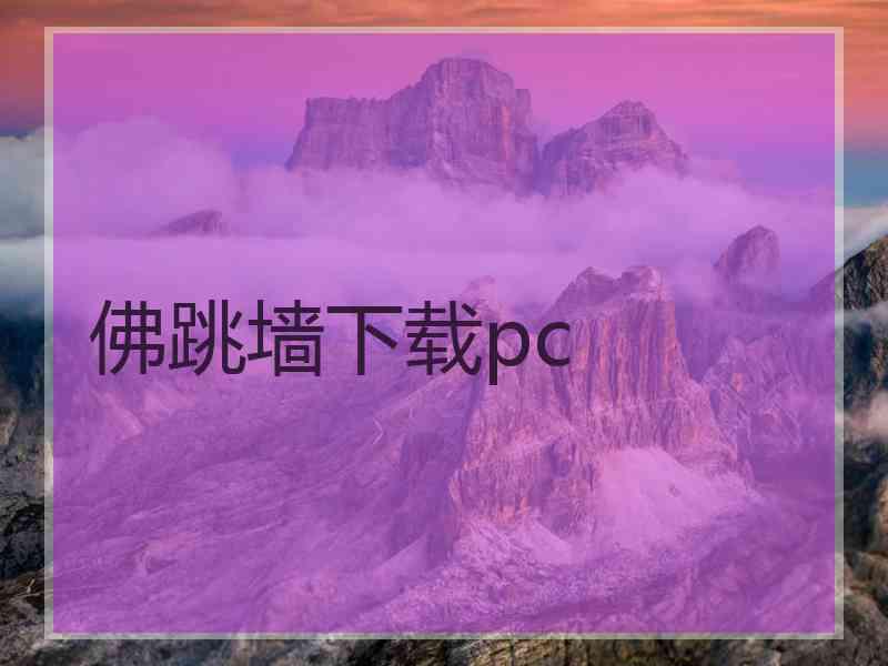 佛跳墙下载pc