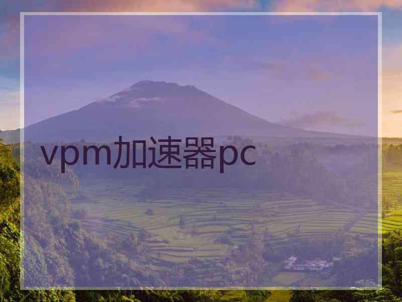 vpm加速器pc