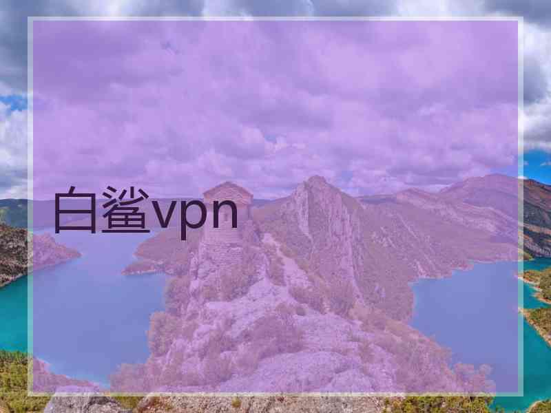 白鲨vpn