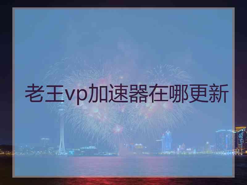 老王vp加速器在哪更新