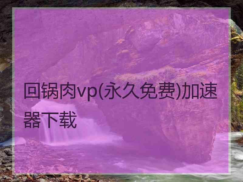 回锅肉vp(永久免费)加速器下载
