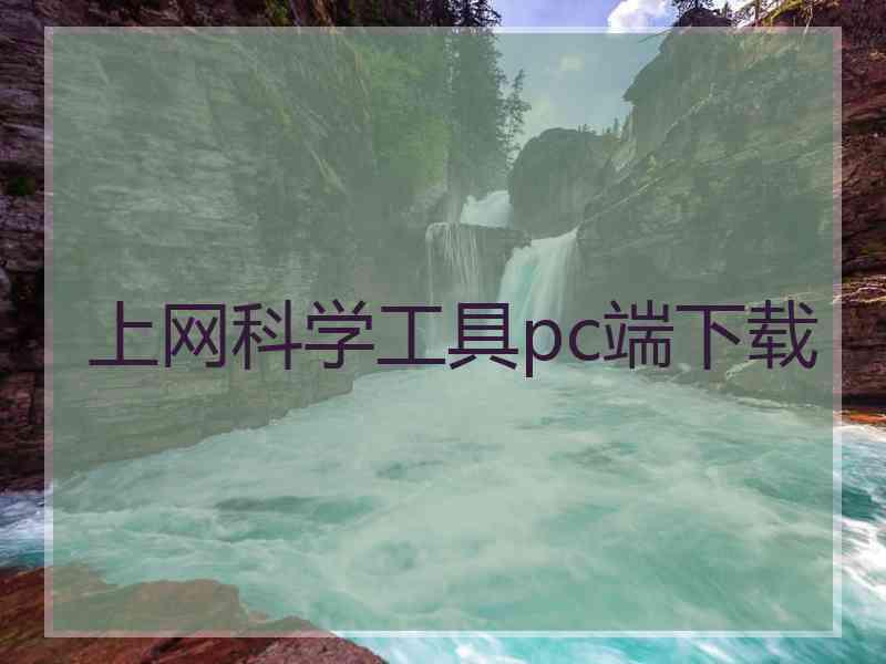 上网科学工具pc端下载