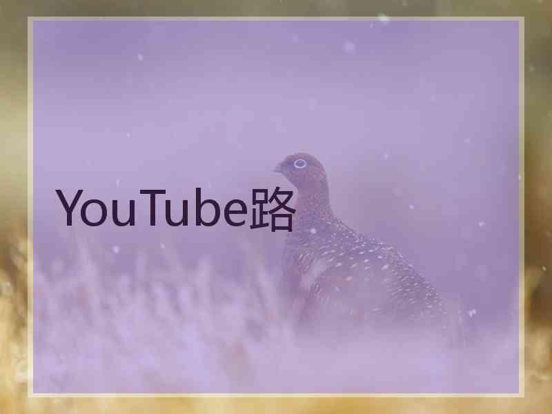 YouTube路