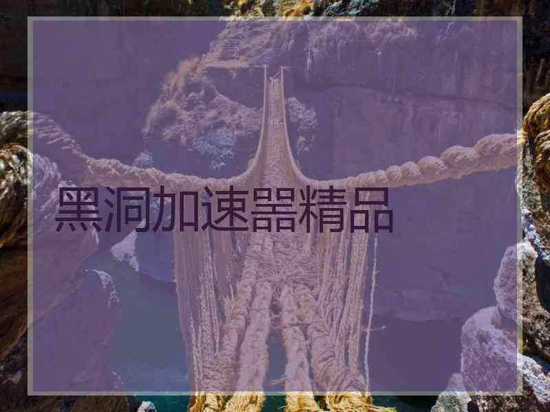 黑洞加速噐精品