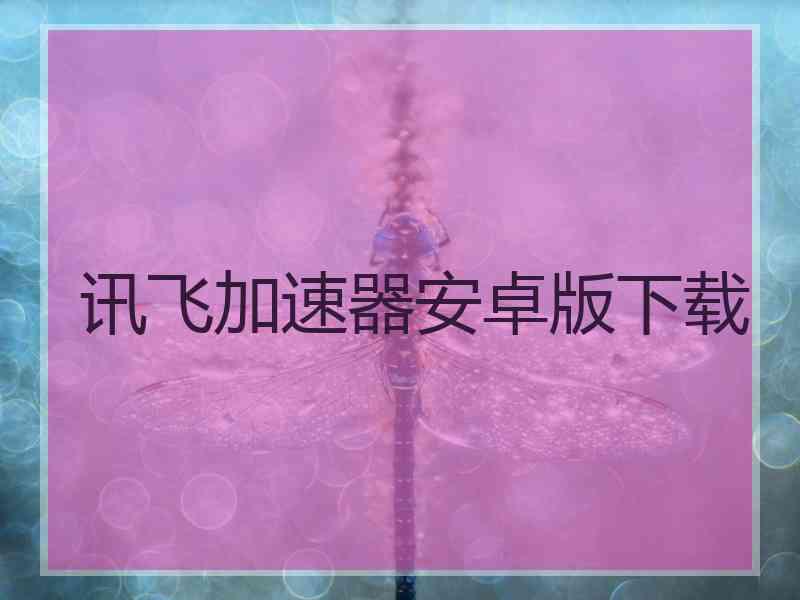 讯飞加速器安卓版下载