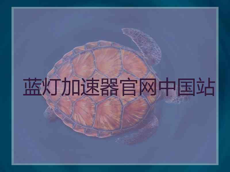 蓝灯加速器官网中国站
