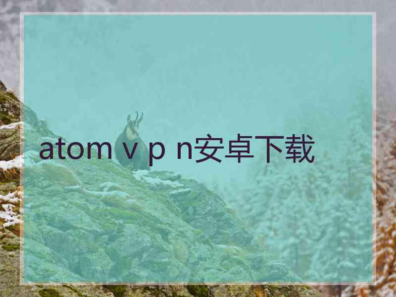 atom v p n安卓下载