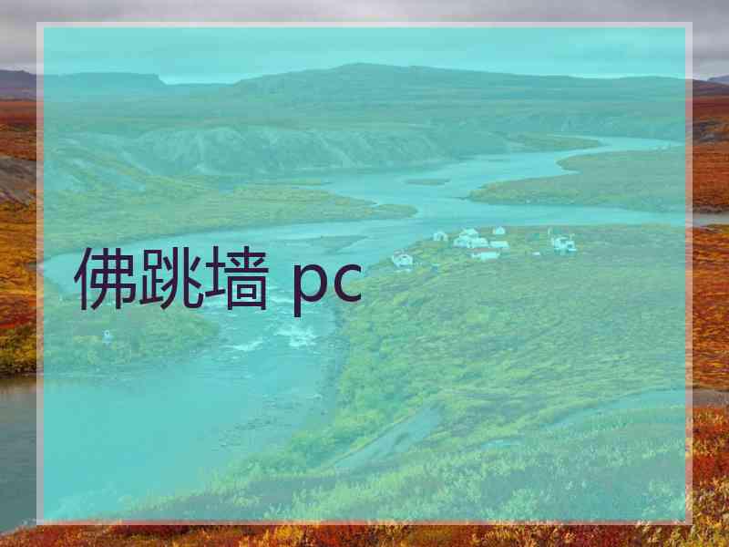 佛跳墙 pc