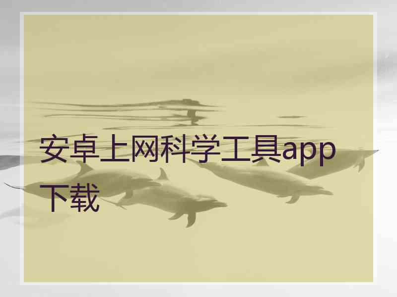 安卓上网科学工具app 下载