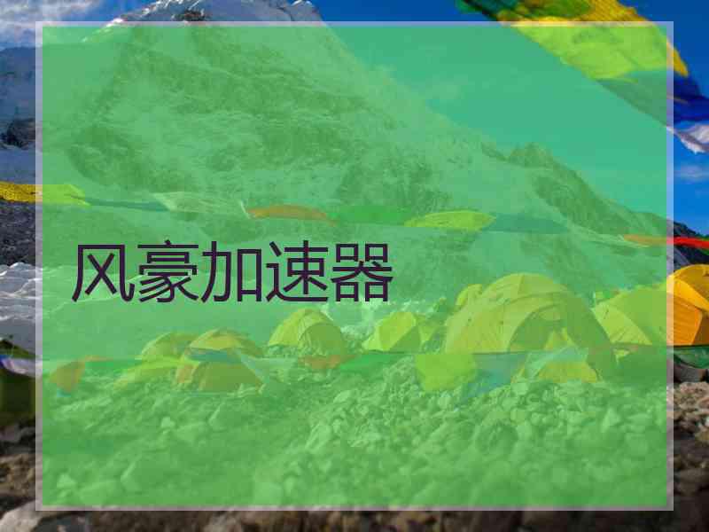 风豪加速器