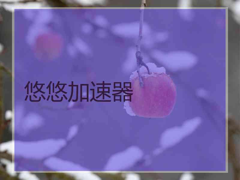 悠悠加速器