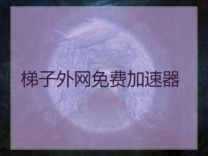 梯子外网免费加速器