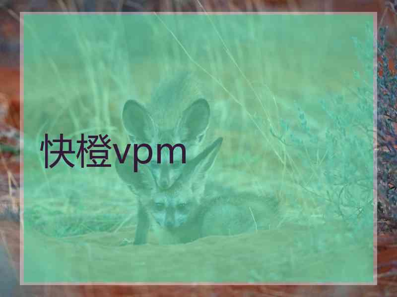 快橙vpm