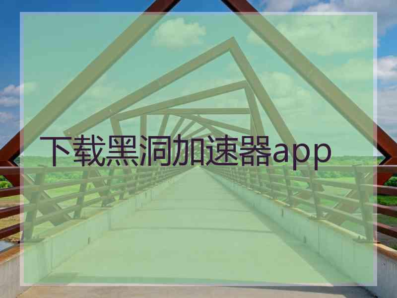 下载黑洞加速器app