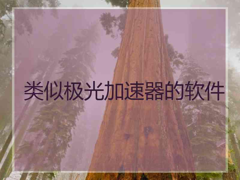 类似极光加速器的软件