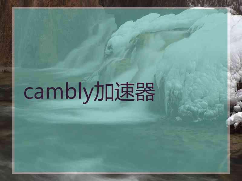 cambly加速器