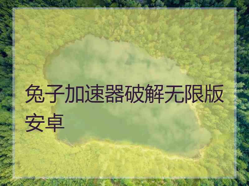 兔子加速器破解无限版安卓