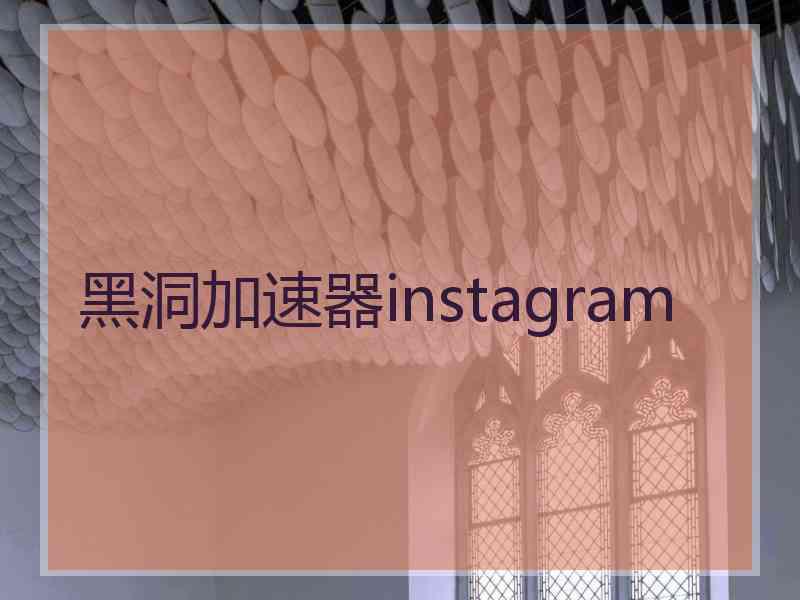 黑洞加速器instagram