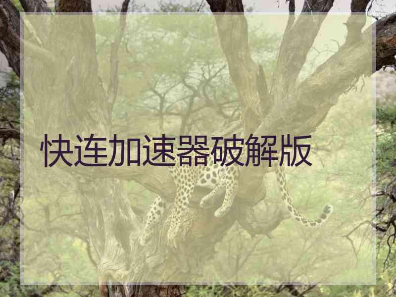 快连加速器破解版