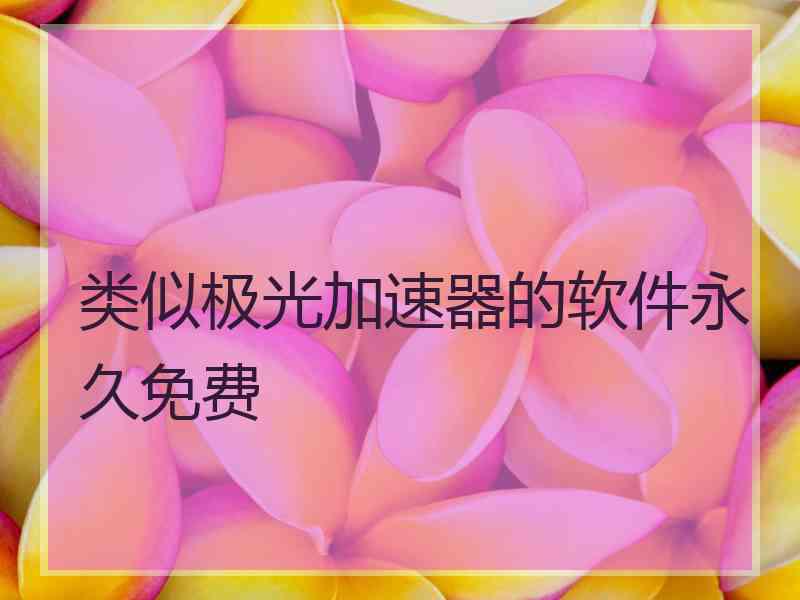 类似极光加速器的软件永久免费