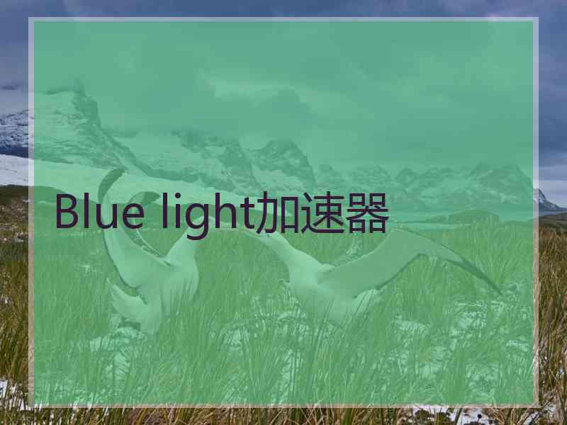 Blue light加速器