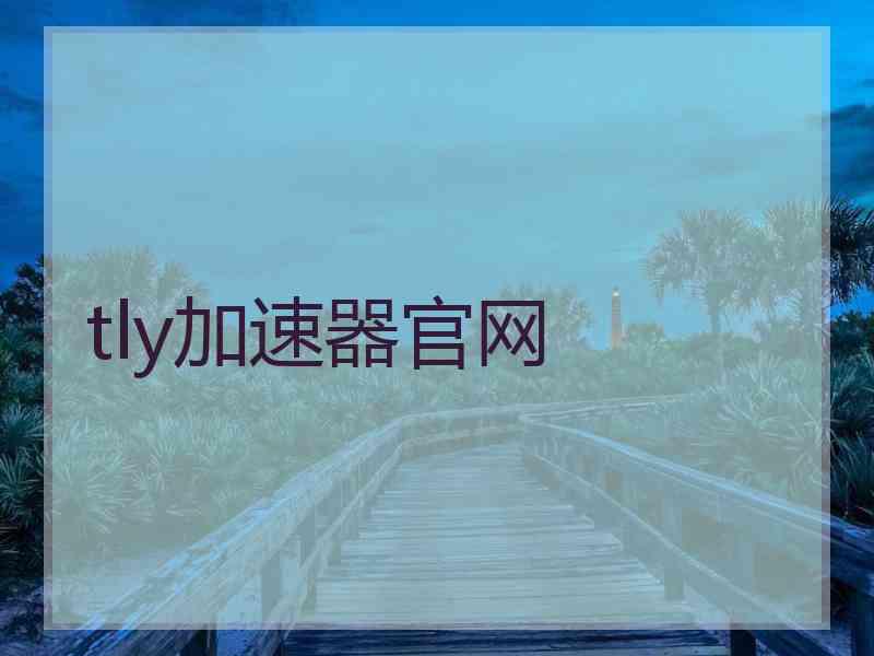 tly加速器官网