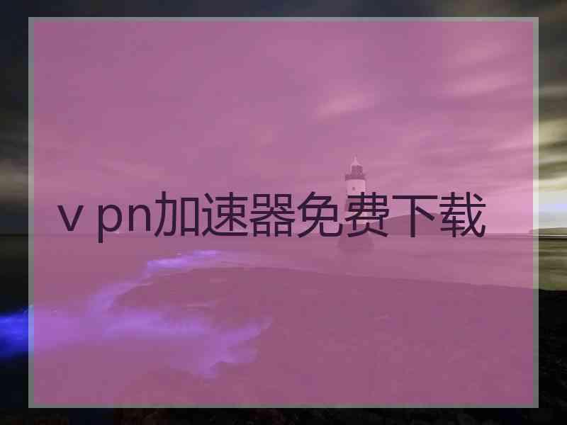 ⅴpn加速器免费下载
