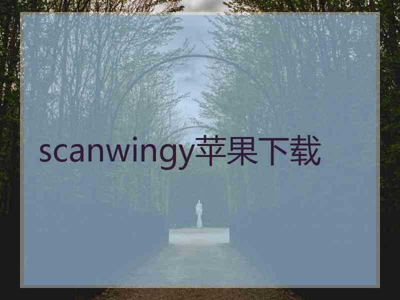 scanwingy苹果下载