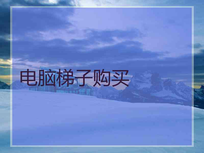 电脑梯子购买