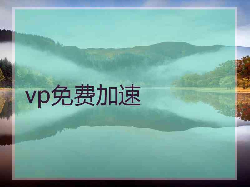 vp免费加速