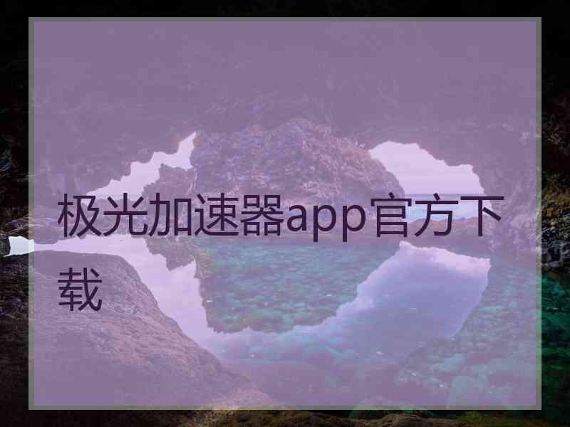 极光加速器app官方下载