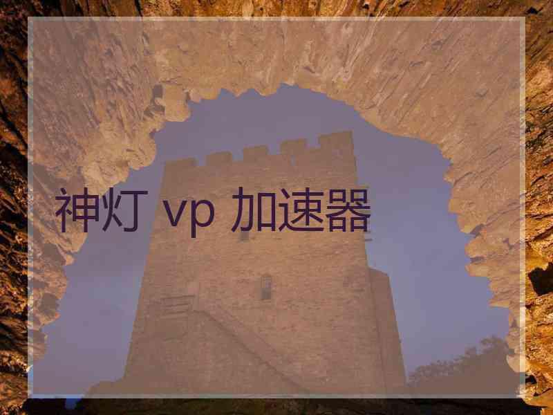 神灯 vp 加速器