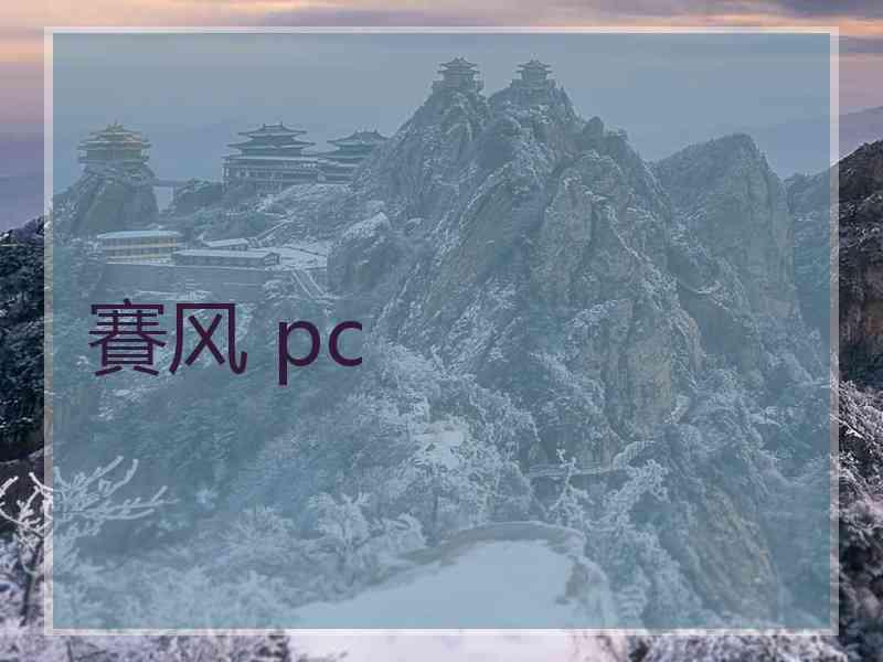 賽风 pc