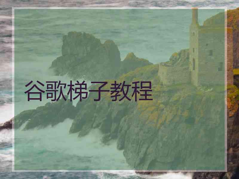 谷歌梯子教程