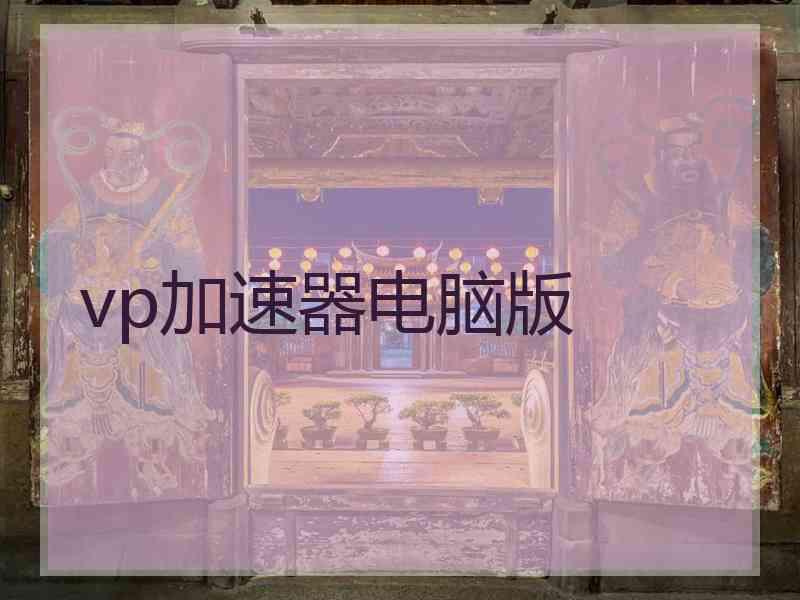 vp加速器电脑版
