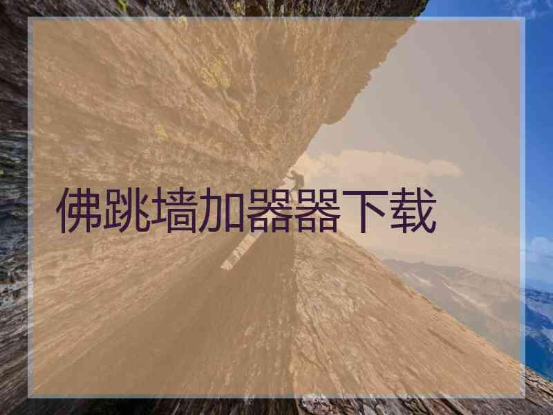佛跳墙加器器下载