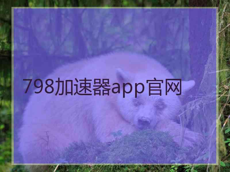 798加速器app官网