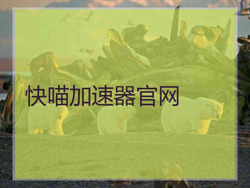 快喵加速器官网