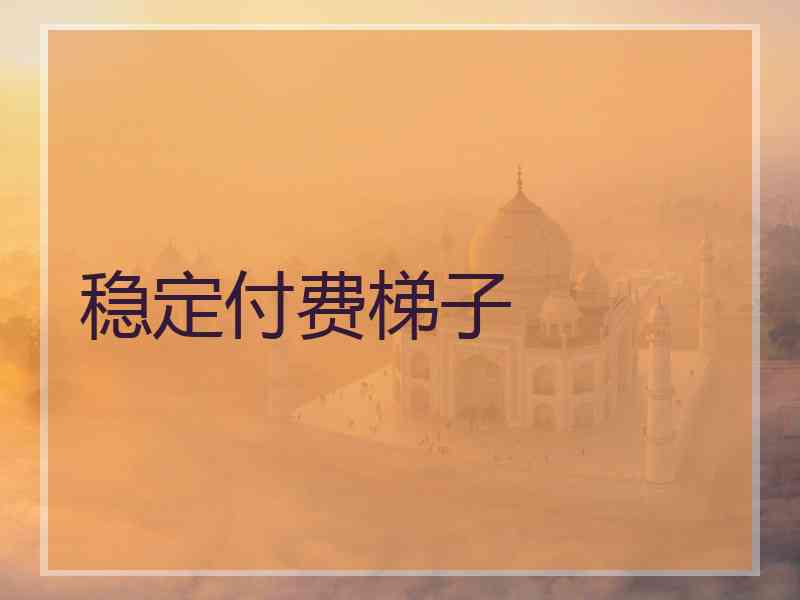 稳定付费梯子