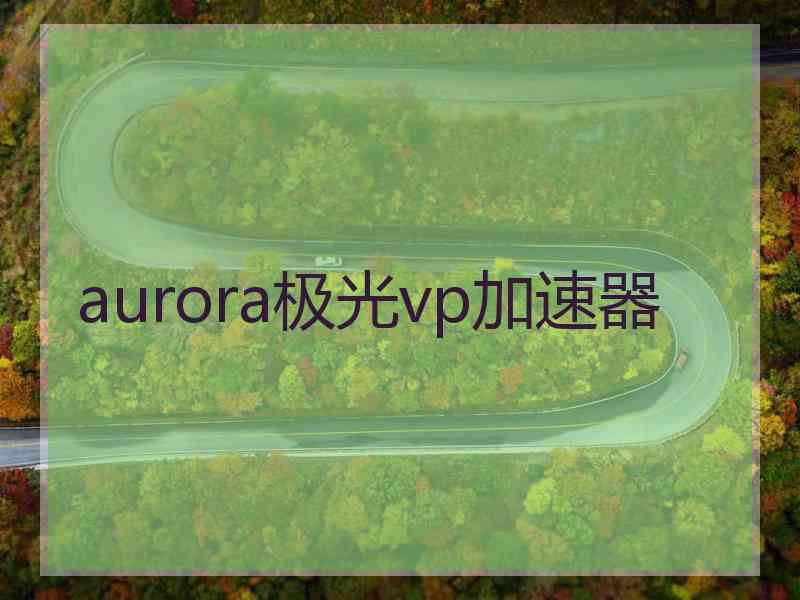 aurora极光vp加速器