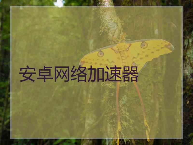 安卓网络加速器